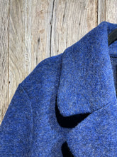 Preloved NATURE Blue Wool Coat