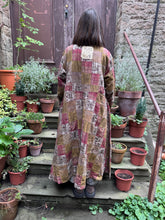 JLS Patchwork Cotton Dress Coat D48C