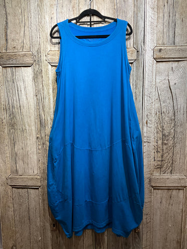 Preloved Rundholz DIP Blue Sleeveless Dress