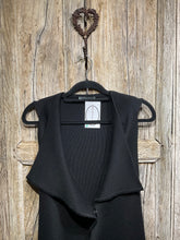 Preloved SHE’S SO Black Knit Waistcoat Merino Wool