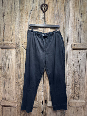 Preloved Sahara Black Cotton Trousers