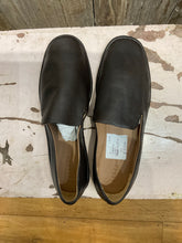 Preloved Brown Leather Slip-Ons