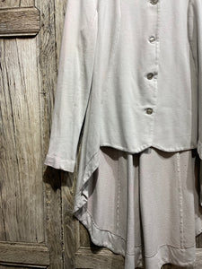 Preloved MAMA B Beige Jersey Tailcoat