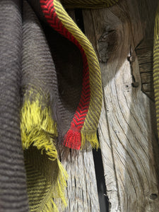 Alembika Yellow Wool Blend Scarf ASC09Y AW24