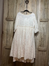 Preloved Les Ours Floral Dress With Pinkspot Underskirt