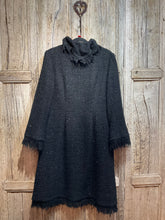 Preloved DUSK Black Woollen Coat