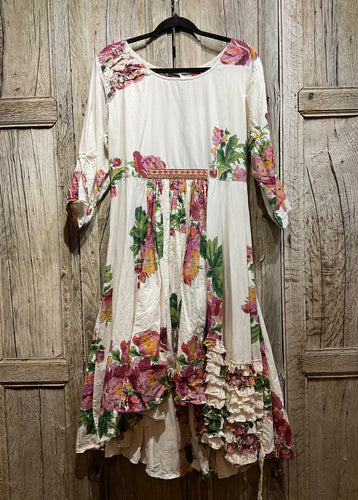 Preloved Floral Cotton Dress