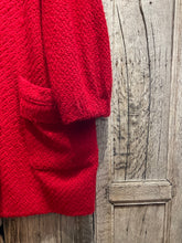 Preloved BETTY JACKSON ‘TWO’ Red Wool Mix Coat