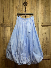 Preloved Zedd Plus Long Blue Puffball Skirt