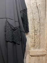 Preloved YIANNIS KARITSIOTIS Black Dress with Lace Detail