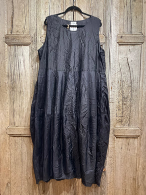 Preloved Glasshouse Black Silk Sleeveless Dress