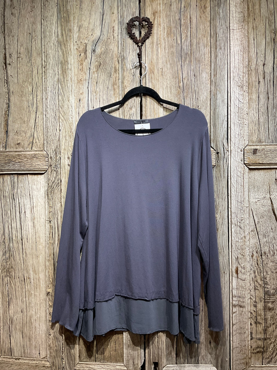 Preloved Grey ‘Jersey’ Tee