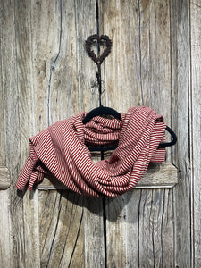 Preloved MAMA B Red & Beige Scarf