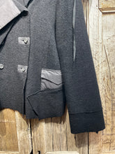 Preloved Wool Jacket with Asymmetrical Collar
