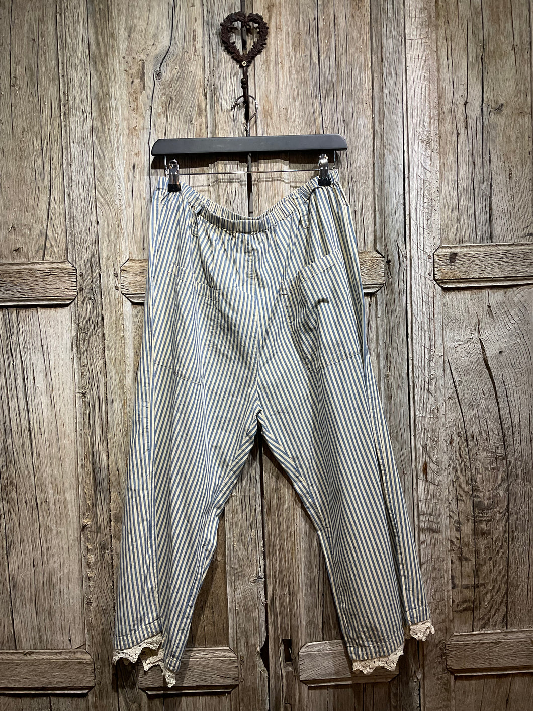 Preloved Henny Stripe Trousers