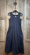 Preloved TOAST Navy Blue Cotton Pinafore Dress