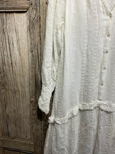 Preloved ANTHROPOLOGIE, White Cotton Dress