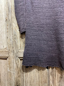 Preloved Brown Jumper with Side Splits
