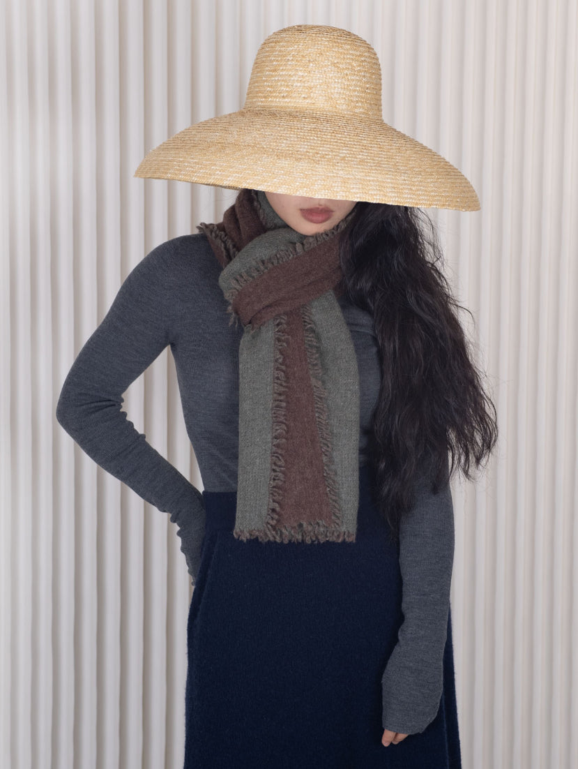 Oats & Rice Cashmere Scarf OR24-S22G