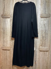 Preloved A H EXCLUSIVE Black Velvet Dress Coat