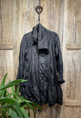 Preloved RUNDHOLZ Black Zip Detail Coat