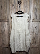 Preloved Apuntob Stone Linen Dress
