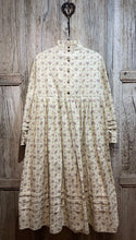 Preloved Cabbages and Roses Lexirose Dress in C&R Earl Printed on Cotton Cord