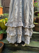 JLS Antique Grey Lace & Embroidery Cotton Sun Dress 1102