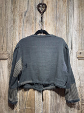 Magnolia Pearl Preloved Cropped Grey Jacket