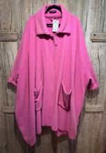 Preloved RUNDHOLZ Hot Pink Boiled Wool Coat