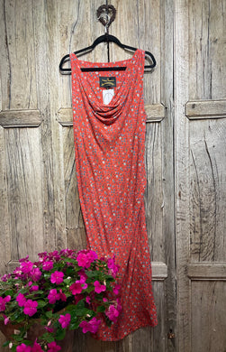 Preloved VIVIENNE WESTWOOD, Red and Blue Floral Dress
