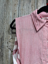 Preloved Nadir Dress Red Stripe and Floral