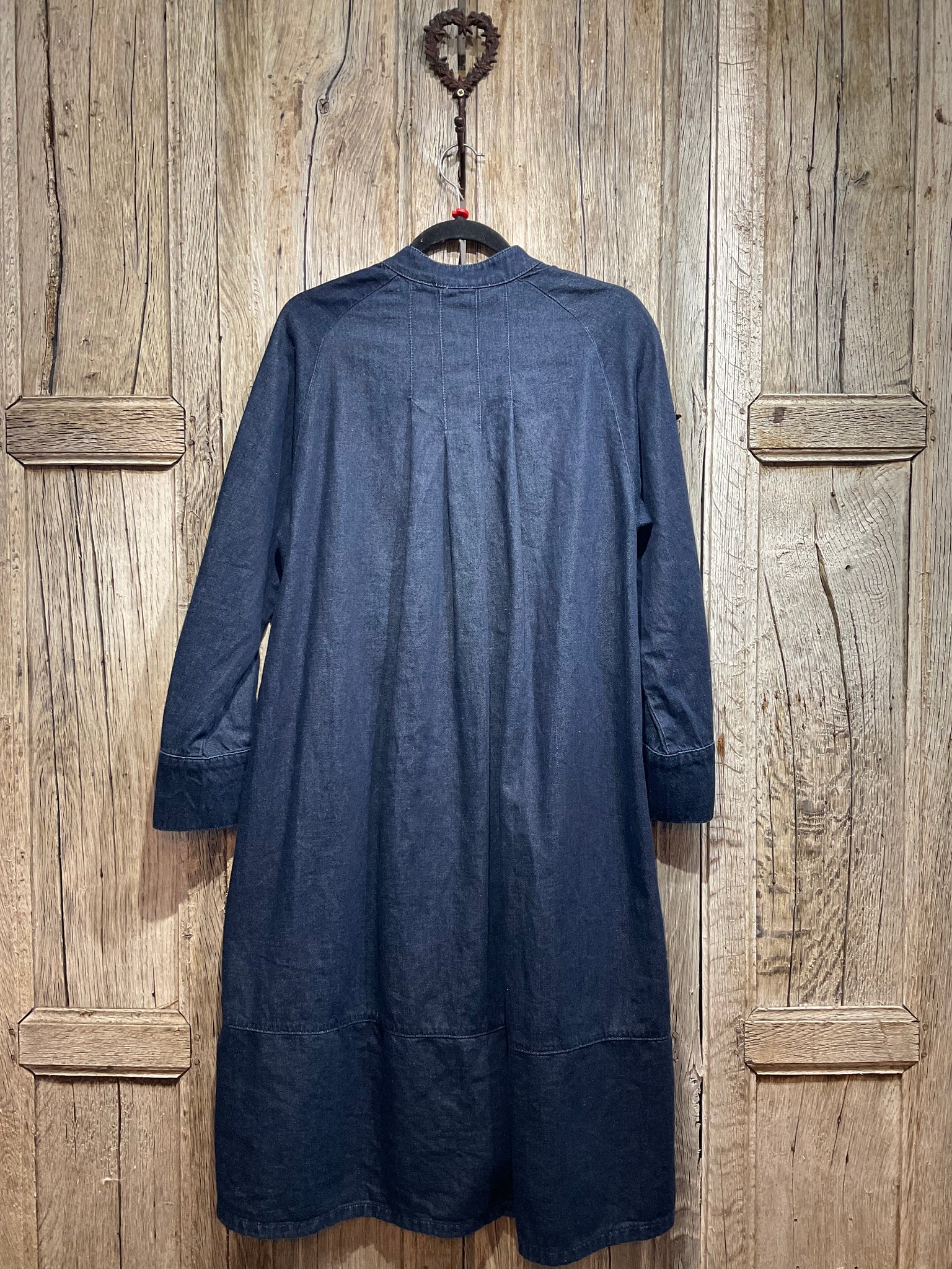 Preloved Toast Denim Collarless Dress – Dotclothing UK