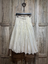 Preloved Rundholz Cream Galaxy Sparkle Wrap Skirt