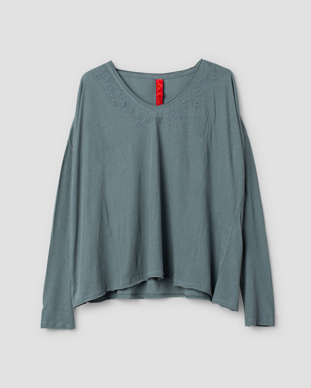 Ewa i Walla Storm Blue Gyrid Tee 44985 AW24