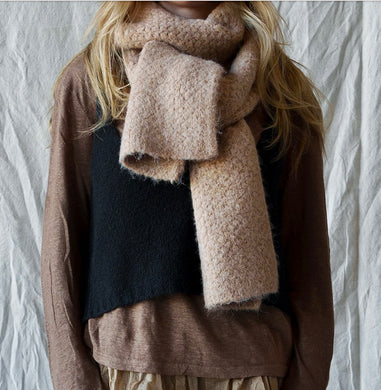 Les Ours Cognac Scarf AW25