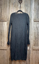 Preloved Privatsachen Black Crinkle Silk Dress