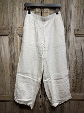 LUUKAA White Cotton Trousers 25Y217/A SS25