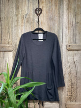 Preloved OSKA Black Wool Tunic