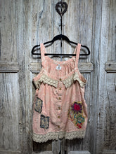 JLS Stripe Cotton Appliqué Vest 1076