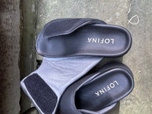 Lofina Gasoline Nero Chunky Mule 7160 EU37