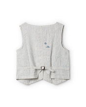 Ewa I Walla Pomona Striped Linen Vest Top 33413 SS26