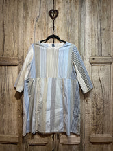 Preloved Officinae Blue Stripe Top