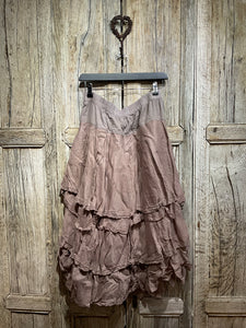 Preloved Tine Skirt 22617 Nutmeg
