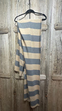 Preloved MAMA B Grey & Beige Stripe Scarf