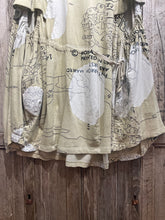 Preloved RUNDHOLZ Pistachio Map Print Oversize Tunic