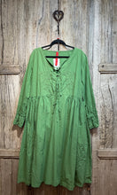 Preloved Ewa I Walla Green Dress 55781