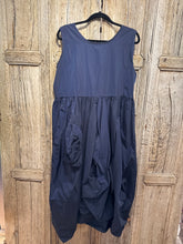 Preloved ED Midnight Taffeta Pinafore Dress