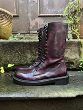 1725.a Burgundy Leather Boot AW24