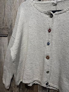 Handknits by Me Recycled Denim Slouchy Cardigan